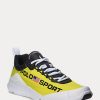 Yellow / Black Women’s Ralph Lauren Polo Sport Tech Racer Sneakers
