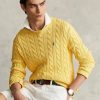 Yellow Men’s Ralph Lauren Cable-knit Cotton Jumper Sweaters Yellow Men’s Ralph Lauren Cable-knit Cotton Jumper Sweaters