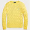 Yellow Men’s Ralph Lauren Cable-knit Cotton Jumper Sweaters Yellow Men’s Ralph Lauren Cable-knit Cotton Jumper Sweaters