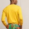 Yellow Men’s Ralph Lauren Cotton Crewneck Jumper  Sweaters
