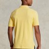 Yellow Men’s Ralph Lauren Custom Slim Fit Mesh Polo Shirts