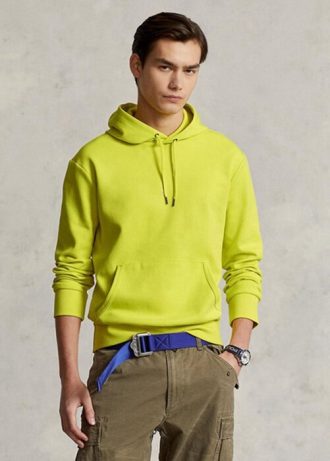 Yellow Men’s Ralph Lauren Double-knit   Hoodie