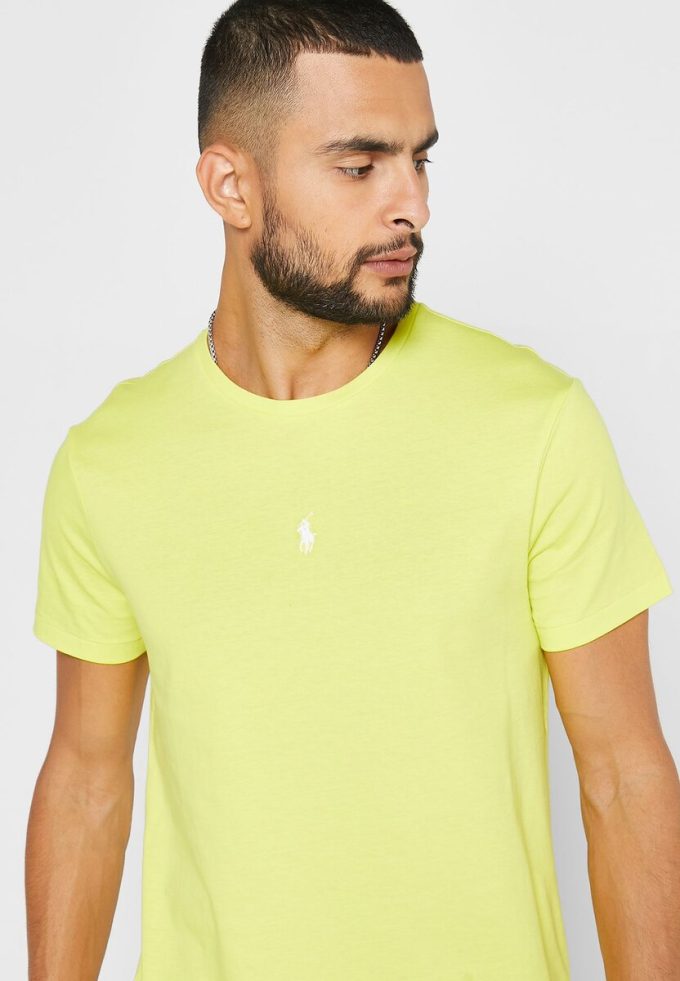 Yellow Men’s Ralph Lauren Essential Crew Neck T Shirts