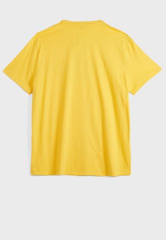 Yellow Men’s Ralph Lauren Logo Crew Neck T Shirts