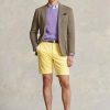 Yellow Men’s Ralph Lauren Tailored Fit Stretch Twill  Shorts