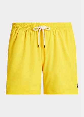 Yellow Men’s Ralph Lauren Traveller Swimming Trunk  Shorts