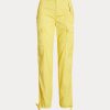 Yellow Women’s Ralph Lauren Featherweight Twill Cargo Ankle Pants Yellow Women’s Ralph Lauren Featherweight Twill Cargo Ankle Pants