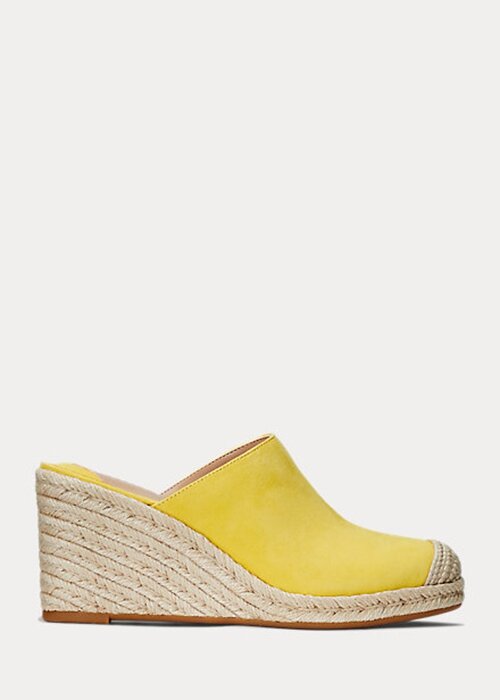 Yellow Women’s Ralph Lauren Pennie Suede Espadrille Yellow Women’s Ralph Lauren Pennie Suede Espadrille