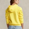 Yellow Women’s Ralph Lauren Shrunken Fit Big Pony Fleece Hoodie Yellow Women’s Ralph Lauren Shrunken Fit Big Pony Fleece Hoodie