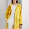 Yellow Women’s Ralph Lauren Waterproof Hooded Raincoat  Jackets
